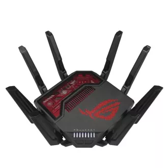 ASUS Gaming Router ROG Rapture GT-BE19000, 3-pojasni WiFi7 Router, 2x WAN, 4x LAN, AiMesh ASUS Gaming Router ROG Rapture GT-BE19000, 3-pojasni WiFi7 Router, 2x WAN, 4x LAN, AiMesh