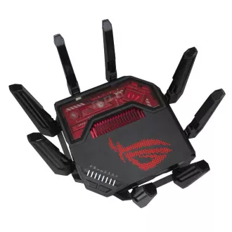 ASUS Gaming Router ROG Rapture GT-BE19000, 3-pojasni WiFi7 Router, 2x WAN, 4x LAN, AiMesh ASUS Gaming Router ROG Rapture GT-BE19000, 3-pojasni WiFi7 Router, 2x WAN, 4x LAN, AiMesh