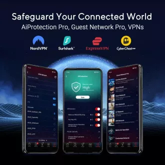 ASUS Gaming Router ROG Rapture GT-BE19000, 3-pojasni WiFi7 Router, 2x WAN, 4x LAN, AiMesh ASUS Gaming Router ROG Rapture GT-BE19000, 3-pojasni WiFi7 Router, 2x WAN, 4x LAN, AiMesh