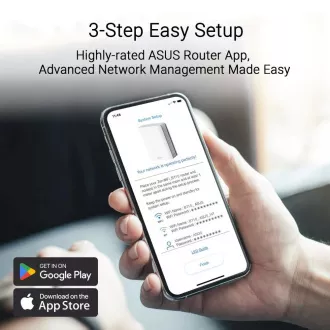 ASUS ZenWifi BT10 2-pack, WiFi7 Extendable Router, AiMesh, 2x WAN/LAN, 1x LAN, 1x 3.0