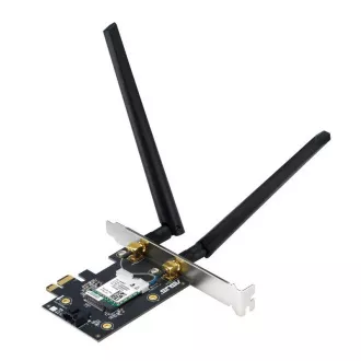ASUS PCE-BE6500 WiFi 7 PCIe adapter, Bluetooth 5.4, 1x PCIe utor, WPA3 ASUS PCE-BE6500 WiFi 7 PCIe adapter, Bluetooth 5.4, 1x PCIe utor, WPA3