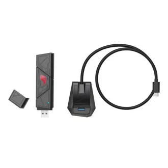 ASUS ROG USB-BE92 BE6500 USB WiFi 7 adapter ASUS ROG USB-BE92 BE6500 USB WiFi 7 adapter