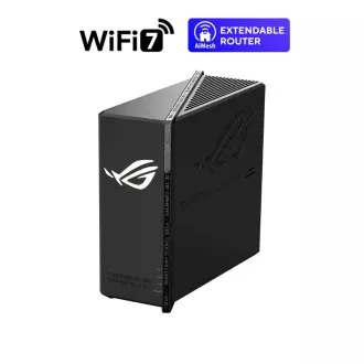 ASUS gaming ruter ROG Strix GS-BE18000, 3-pojasni WiFi7 ruter, 1x WAN, 7x LAN, AiMesh
