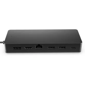 HP dock - Univerzalni USB-C Multiport Hub (2x USB-A 3.2, 1xUSB-C, 1xHDMI 2.0, 1xDP 1.2, USB-C 65W, RJ45, bez napajanja