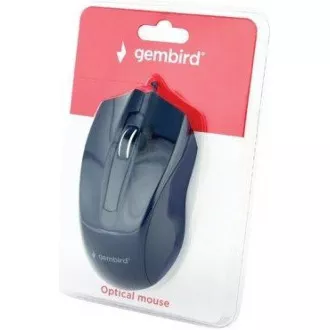 GEMBIRD miš MUS-3B-01, žičani, optički, 1000 dpi, USB, crni