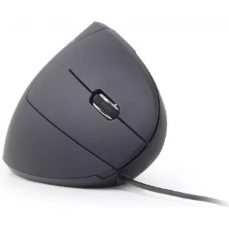 GEMBIRD miš MUSW-ERGO-01, vertikalni, bežični, USB prijemnik, crni GEMBIRD miš MUSW-ERGO-01, vertikalni, bežični, USB prijemnik, crni
