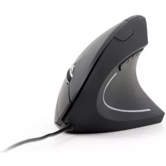 GEMBIRD miš MUSW-ERGO-01, vertikalni, bežični, USB prijemnik, crni GEMBIRD miš MUSW-ERGO-01, vertikalni, bežični, USB prijemnik, crni