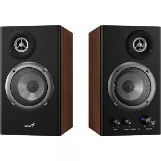 GENIUS zvučnik SP-HF1200B, 2.0, 36W, drveni, crno-smeđi GENIUS zvučnik SP-HF1200B, 2.0, 36W, drveni, crno-smeđi