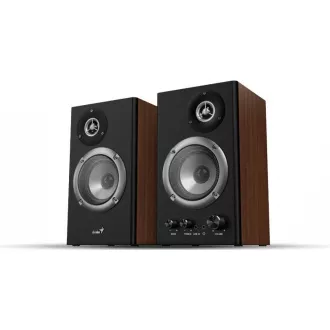 GENIUS zvučnik SP-HF1200B, 2.0, 36W, drveni, crno-smeđi GENIUS zvučnik SP-HF1200B, 2.0, 36W, drveni, crno-smeđi