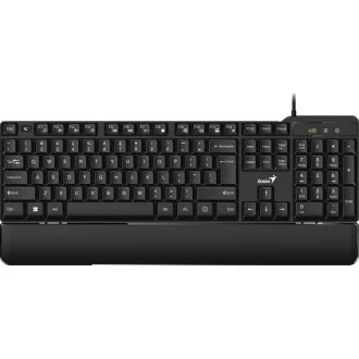GENIUS tipkovnica KB-100XP, Žičana, Ergo pad, USB, CZ+SK raspored
