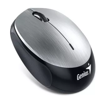 GENIUS miš NX-9000BT/ Bluetooth 4.0/ 1200 dpi/ bežični/ punjiva baterija/ srebrni