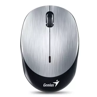GENIUS miš NX-9000BT/ Bluetooth 4.0/ 1200 dpi/ bežični/ punjiva baterija/ srebrni