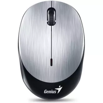 GENIUS miš NX-9000BT/ Bluetooth 4.0/ 1200 dpi/ bežični/ punjiva baterija/ srebrni