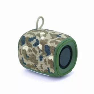 GEMBIRD Repro SPK-BT-LED-03-CM, Bluetooth, 5W, RGB LED pozadinsko osvjetljenje, Camo