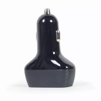 GEMBIRD Auto punjač, 2x USB, brzi punjač, QC3.0, 36 W, crni
