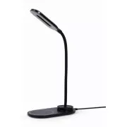 GEMBIRD bežični QI punjač, 10W, sa LED lampom, crni