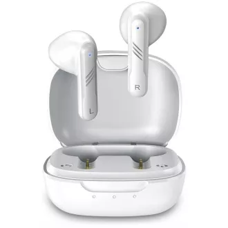 GENIUS bežične slušalice TWS HS-M905BT bijela/ Bluetooth 5.3/ USB-C punjenje/ bijela