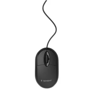 GEMBIRD Žičani optički miš, USB, crni