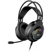GENIUS slušalice s mikrofonom GX GAMING HS-GX580U, USB, RGB, crne