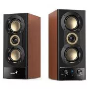 GENIUS zvučnici SP-HF800BT, 2.0, 20W, Bluetooth, 3.5mm Jack, drveni