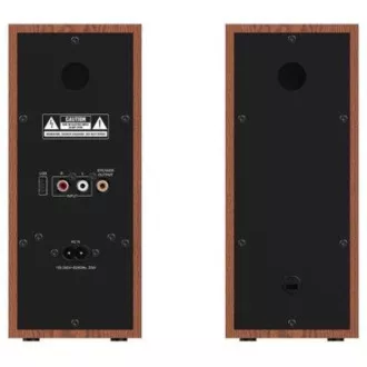 GENIUS zvučnici SP-HF800BT, 2.0, 20W, Bluetooth, 3.5mm Jack, drveni
