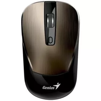 GENIUS miš NX-7125 čokoladni/ 1200 dpi/ bežični/ Copilot/ čokoladno smeđi