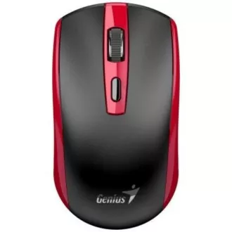GENIUS miš ECO-8150/ 1200 dpi/ bežični/ punjivi/ Copilot/ crno-crveni