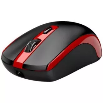 GENIUS miš ECO-8150/ 1200 dpi/ bežični/ punjivi/ Copilot/ crno-crveni