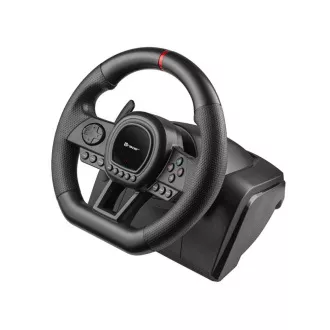 TRACER Volan SimRacer 6u1, Volan, Papučice, Ručni mjenjač, Crni