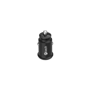 C-TECH Auto punjač UCC-03, 2xUSB, crni