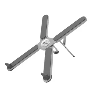 C-TECH Quallis NTS-100 stalak za laptop, podesiv do 15,6", aluminijski