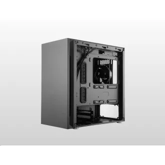 Kućište Cooler Master Silencio S400 Steel, mATX, 2x 120 mm ventilator, crno