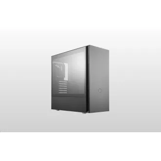 Cooler Master kućište Silencio S600 TG, ATX, prozirna bočna ploča, 2x 120 mm ventilator, crna Cooler Master kućište Silencio S600 TG, ATX, prozirna bočna ploča, 2x 120 mm ventilator, crna