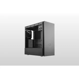Cooler Master kućište Silencio S600 TG, ATX, prozirna bočna ploča, 2x 120 mm ventilator, crna Cooler Master kućište Silencio S600 TG, ATX, prozirna bočna ploča, 2x 120 mm ventilator, crna