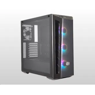 Cooler Master kućište MasterBox MB520 ARGB, E-ATX, prozirna bočna ploča, 3x 120 mm ARGB ventilator, 1x 120 mm ventilator, crna Cooler Master kućište MasterBox MB520 ARGB, E-ATX, prozirna bočna ploča, 3x 120 mm ARGB ventilator, 1x 120 mm ventilator, crna