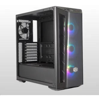Cooler Master kućište MasterBox MB520 ARGB, E-ATX, prozirna bočna ploča, 3x 120 mm ARGB ventilator, 1x 120 mm ventilator, crna Cooler Master kućište MasterBox MB520 ARGB, E-ATX, prozirna bočna ploča, 3x 120 mm ARGB ventilator, 1x 120 mm ventilator, crna
