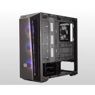 Cooler Master kućište MasterBox MB520 ARGB, E-ATX, prozirna bočna ploča, 3x 120 mm ARGB ventilator, 1x 120 mm ventilator, crna Cooler Master kućište MasterBox MB520 ARGB, E-ATX, prozirna bočna ploča, 3x 120 mm ARGB ventilator, 1x 120 mm ventilator, crna