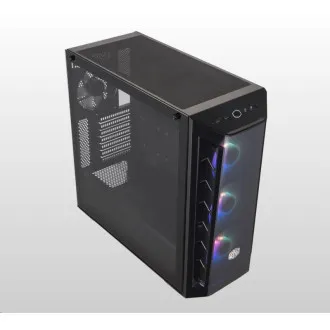 Cooler Master kućište MasterBox MB520 ARGB, E-ATX, prozirna bočna ploča, 3x 120 mm ARGB ventilator, 1x 120 mm ventilator, crna Cooler Master kućište MasterBox MB520 ARGB, E-ATX, prozirna bočna ploča, 3x 120 mm ARGB ventilator, 1x 120 mm ventilator, crna