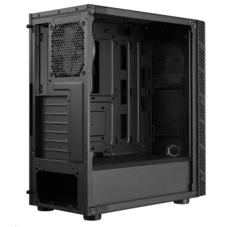Cooler Master kućište MasterBox MB600L V2 Steel, ATX, 1x 120 mm ventilator, crno