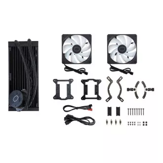 Cooler Master vodeni hladnjak MasterLiquid ML240L Core ARGB, LGA1851, AM5 Cooler Master vodeni hladnjak MasterLiquid ML240L Core ARGB, LGA1851, AM5