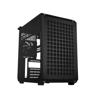 Cooler Master kućište Qube 500 Flatpack, E-ATX, prozirna bočna ploča, 1x 120 mm ventilator, crno