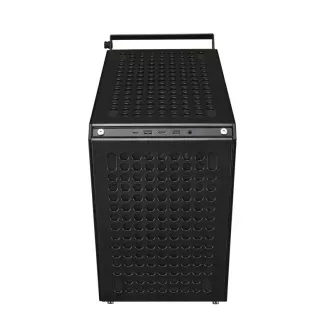 Cooler Master kućište Qube 500 Flatpack, E-ATX, prozirna bočna ploča, 1x 120 mm ventilator, crno