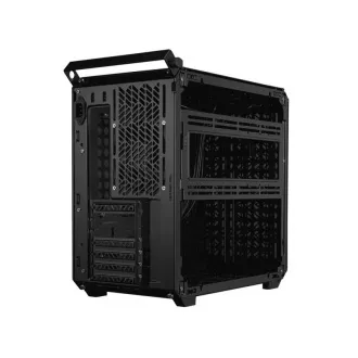 Cooler Master kućište Qube 500 Flatpack, E-ATX, prozirna bočna ploča, 1x 120 mm ventilator, crno