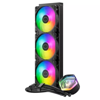 Cooler Master MasterLiquid 360 Atmos ARGB vodeni hladnjak, 3x120mm, LGA1851, AM5, crni Cooler Master MasterLiquid 360 Atmos ARGB vodeni hladnjak, 3x120mm, LGA1851, AM5, crni