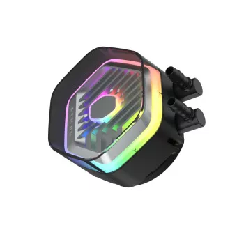 Cooler Master MasterLiquid 360 Atmos ARGB vodeni hladnjak, 3x120mm, LGA1851, AM5, crni Cooler Master MasterLiquid 360 Atmos ARGB vodeni hladnjak, 3x120mm, LGA1851, AM5, crni