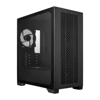 Cooler Master kućište Elite 301 Lite, mATX, prozirna bočna ploča, 1x 120 mm ventilator, crno