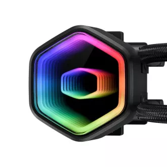 Cooler Master MasterLiquid 240 Core II vodeni hladnjak, 2x120mm, LGA1851, AM5, crni