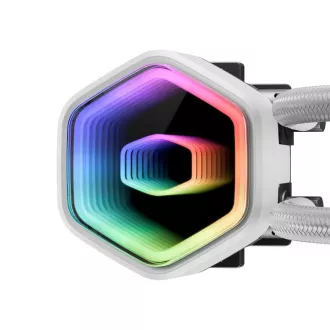 Cooler Master vodeni hladnjak MasterLiquid 240 Core II, 2x240mm, LGA1851, AM5, bijela Cooler Master vodeni hladnjak MasterLiquid 240 Core II, 2x240mm, LGA1851, AM5, bijela
