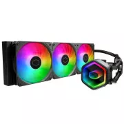 Cooler Master MasterLiquid 360 Core II vodeni hladnjak, 3x120mm, LGA1851, AM5, crni