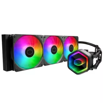 Cooler Master MasterLiquid 360 Core II vodeni hladnjak, 3x120mm, LGA1851, AM5, crni